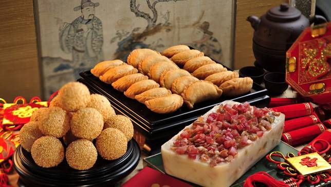 Festive foods for the Chinese New Year can include sweet treats like puddings but also dumplings and even steamed fish. (Photo: InterContinental Hong Kong/flickr)