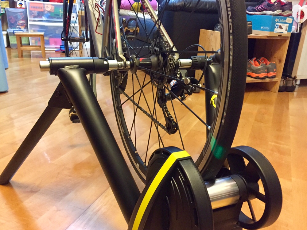 CycleOps Magnus Smart Trainer- Left Rear View