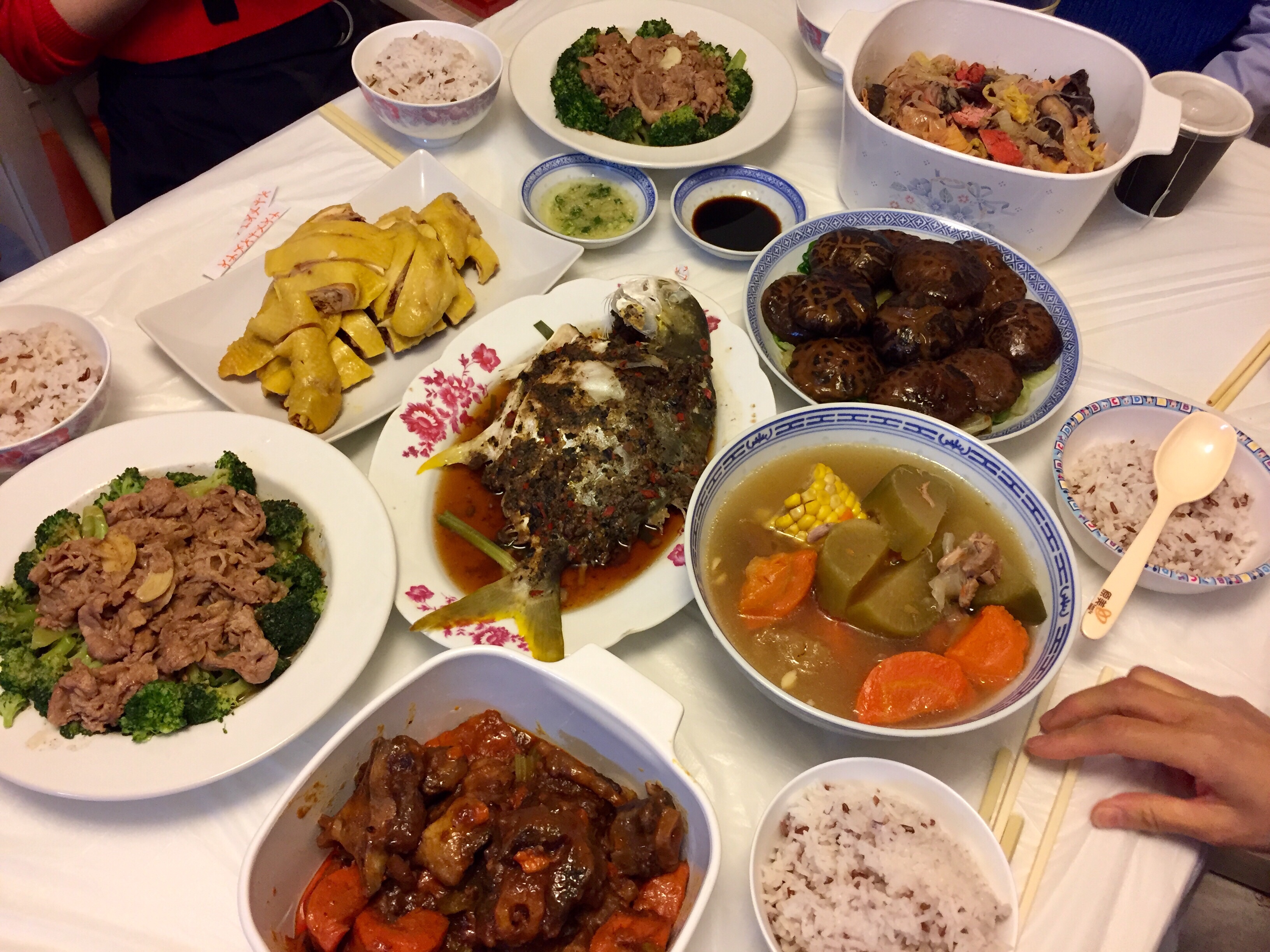 A cheerful Hoi Nin Fan 一頓愉快的開年飯