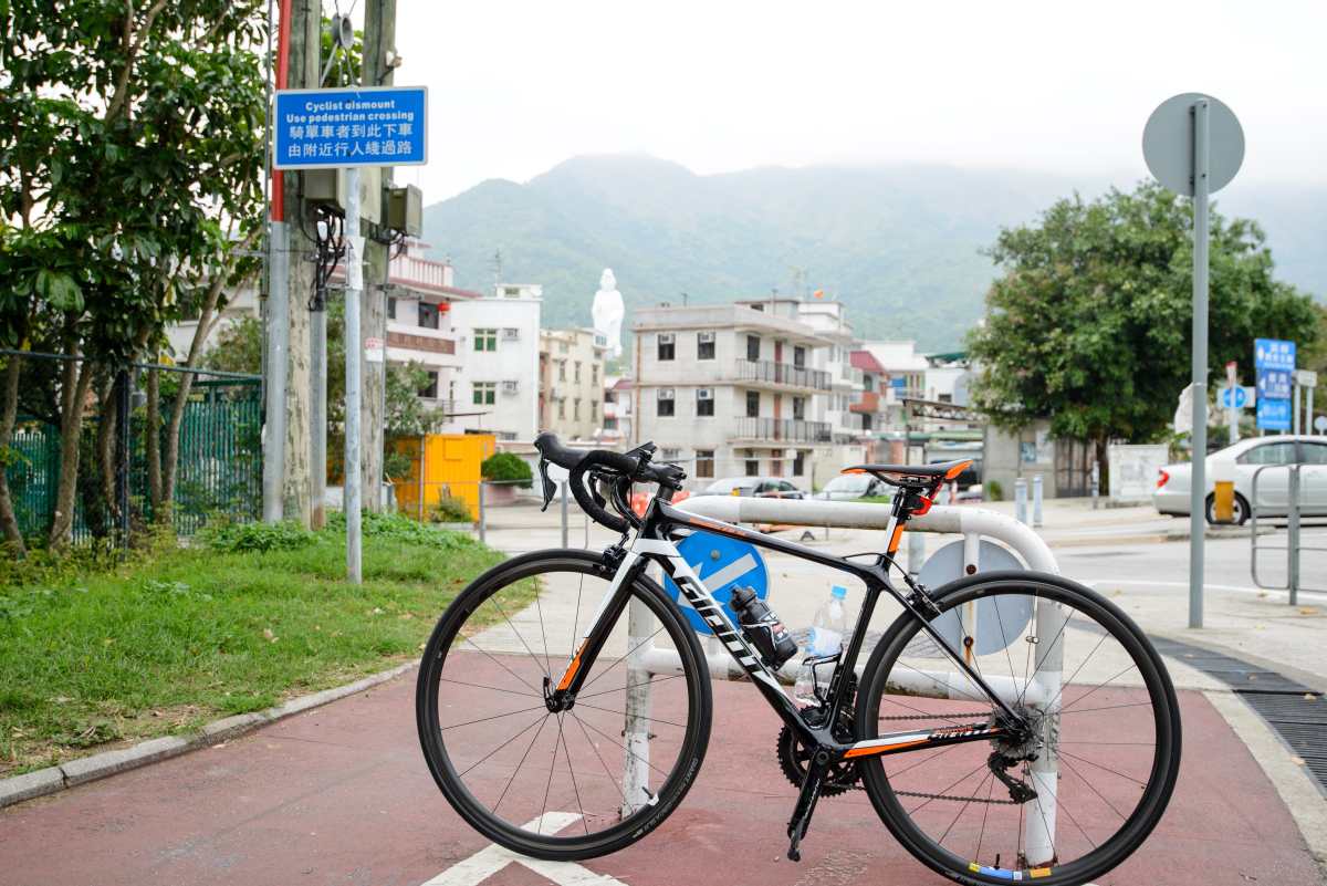 Guan Yin Statue at Tze Shan Monastery - Ting Kok Road