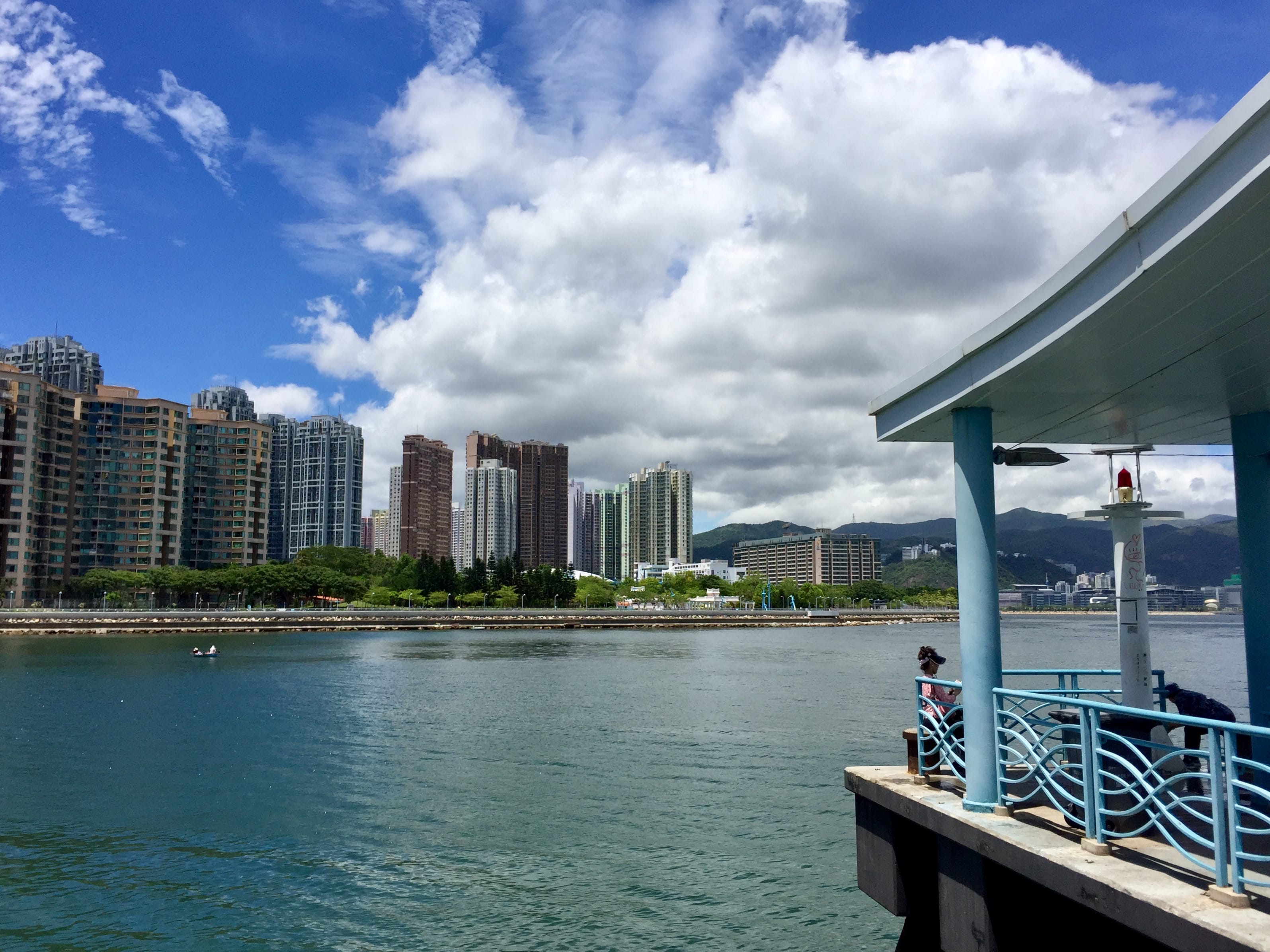 Ma On Shan Promenade looking from the Wu Kai Sha Pier