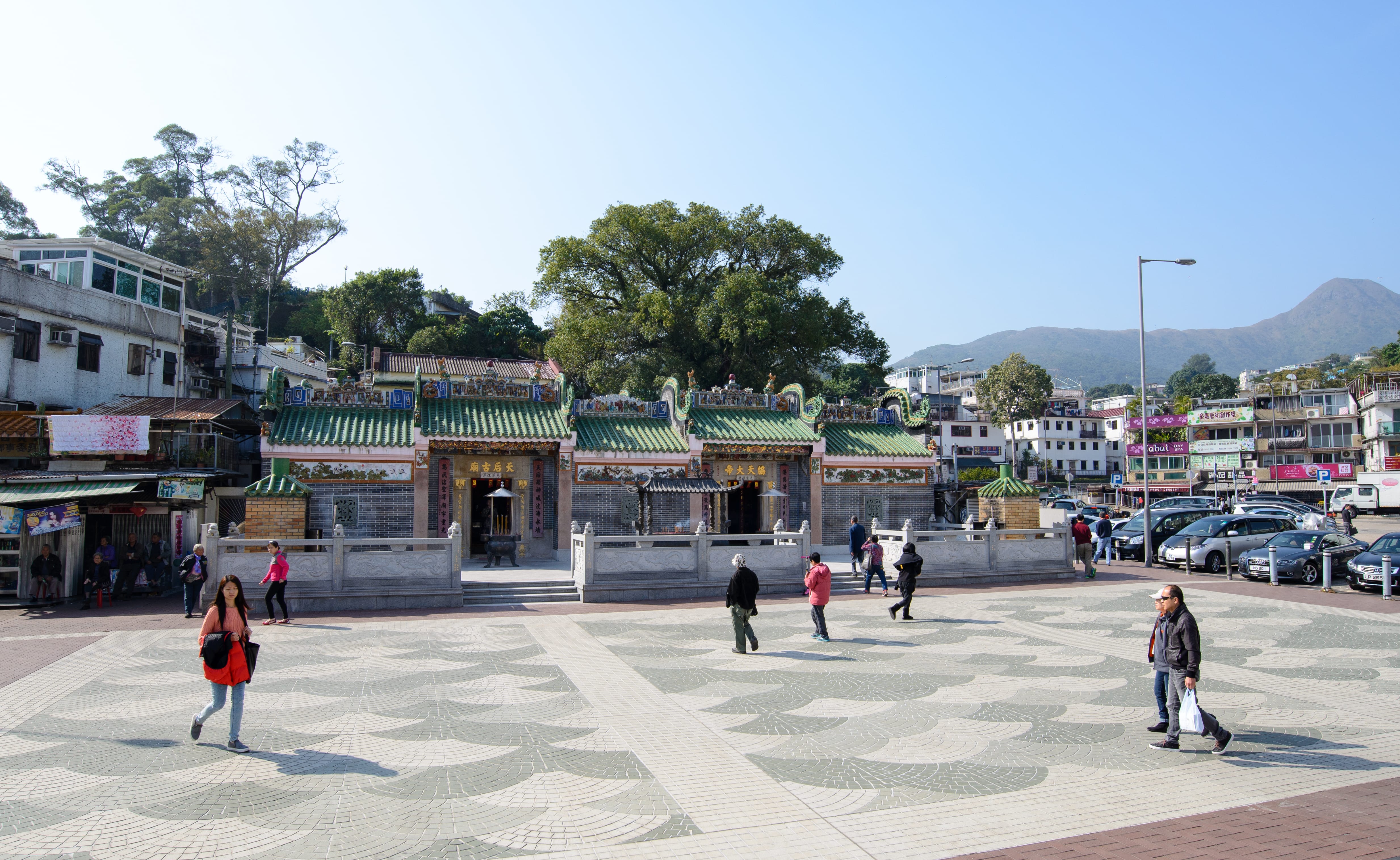 Tin Hau Temple at Sai Kung City Area