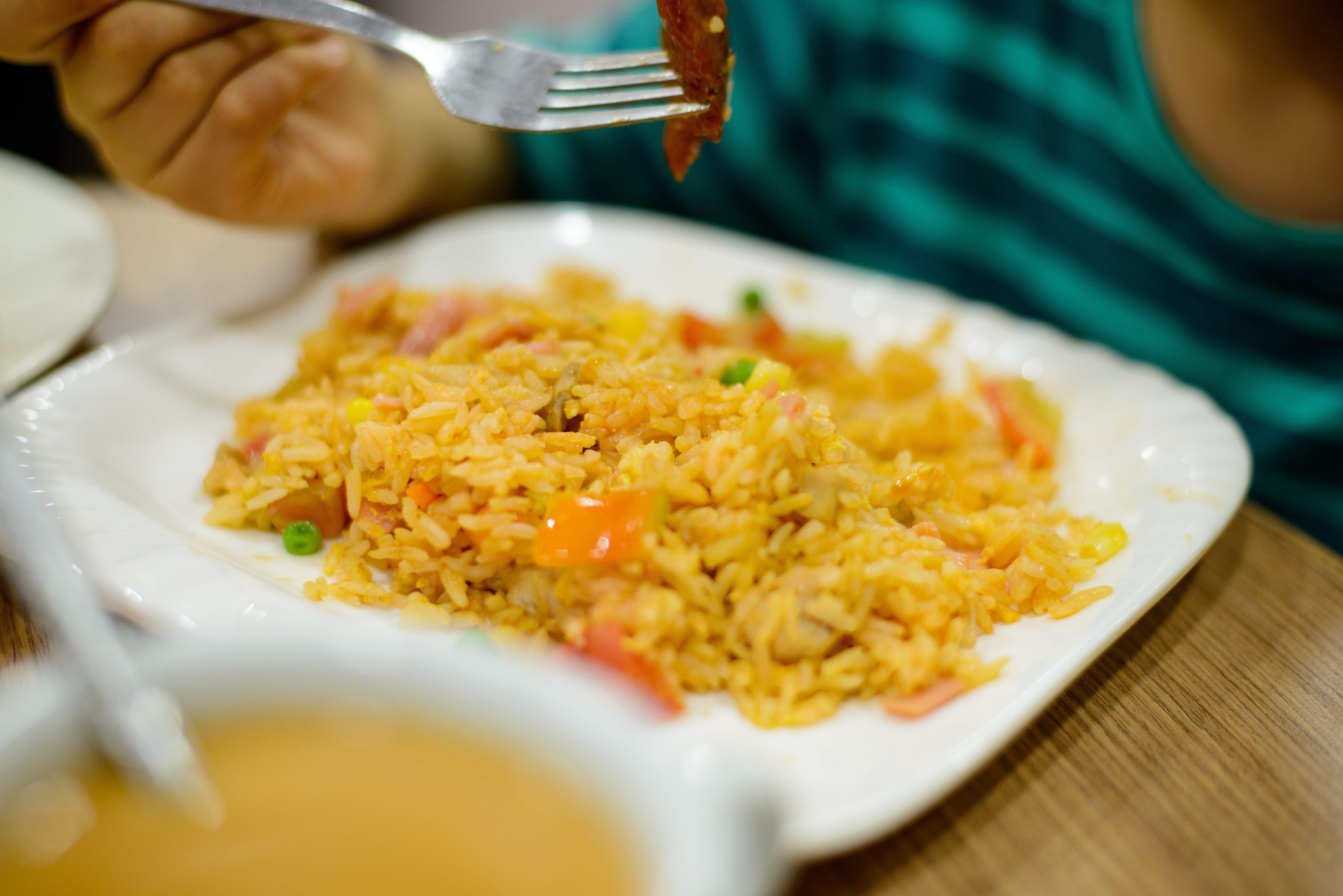 Western style fried rice - my boy's favourite