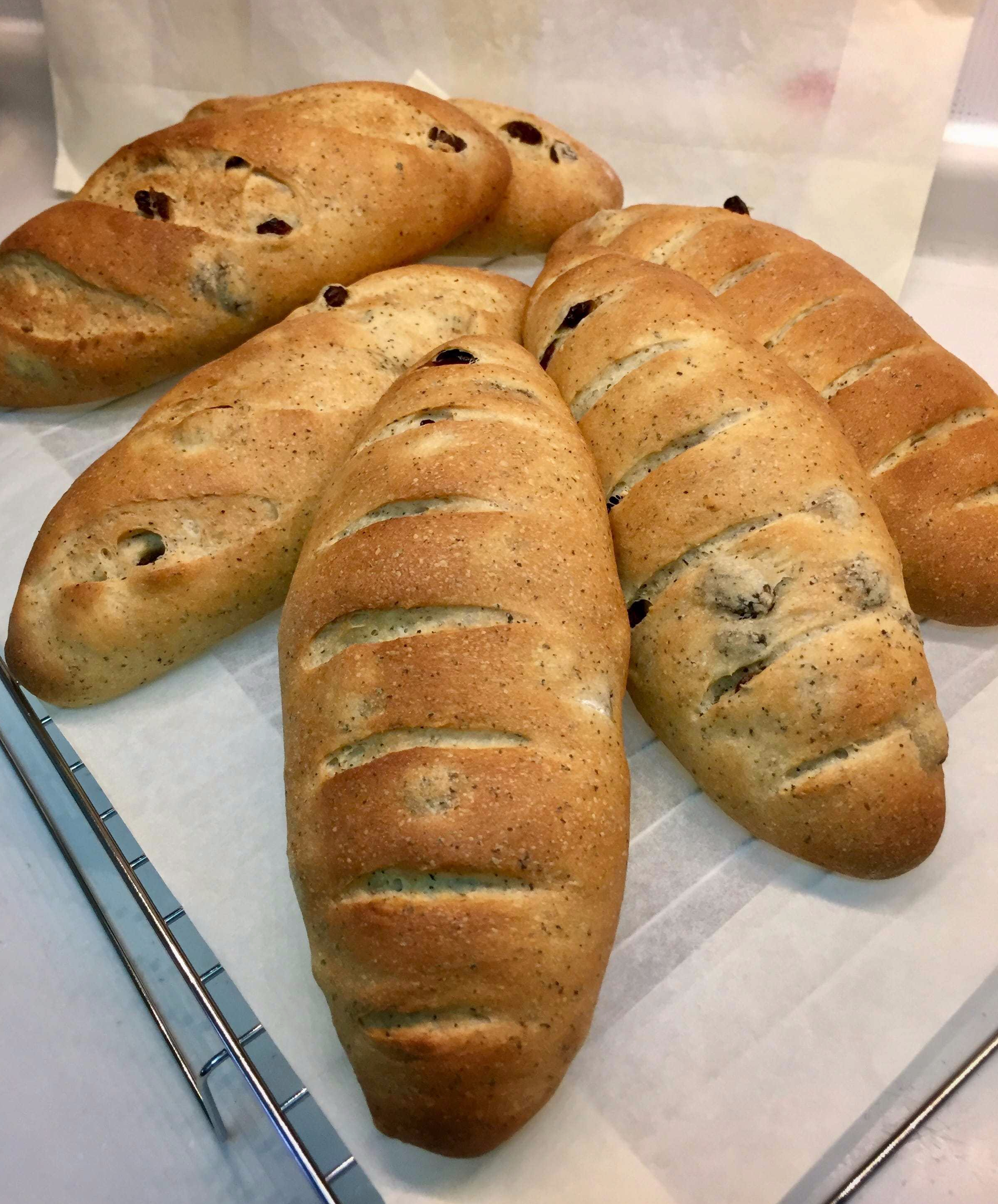 My version of Black Tea Bread with Raisins