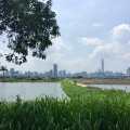 View of Shenzhen at San Tin Tsuen Road