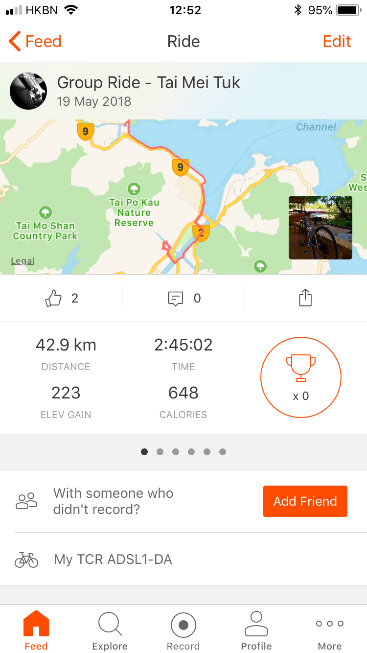 Strava Mobile App