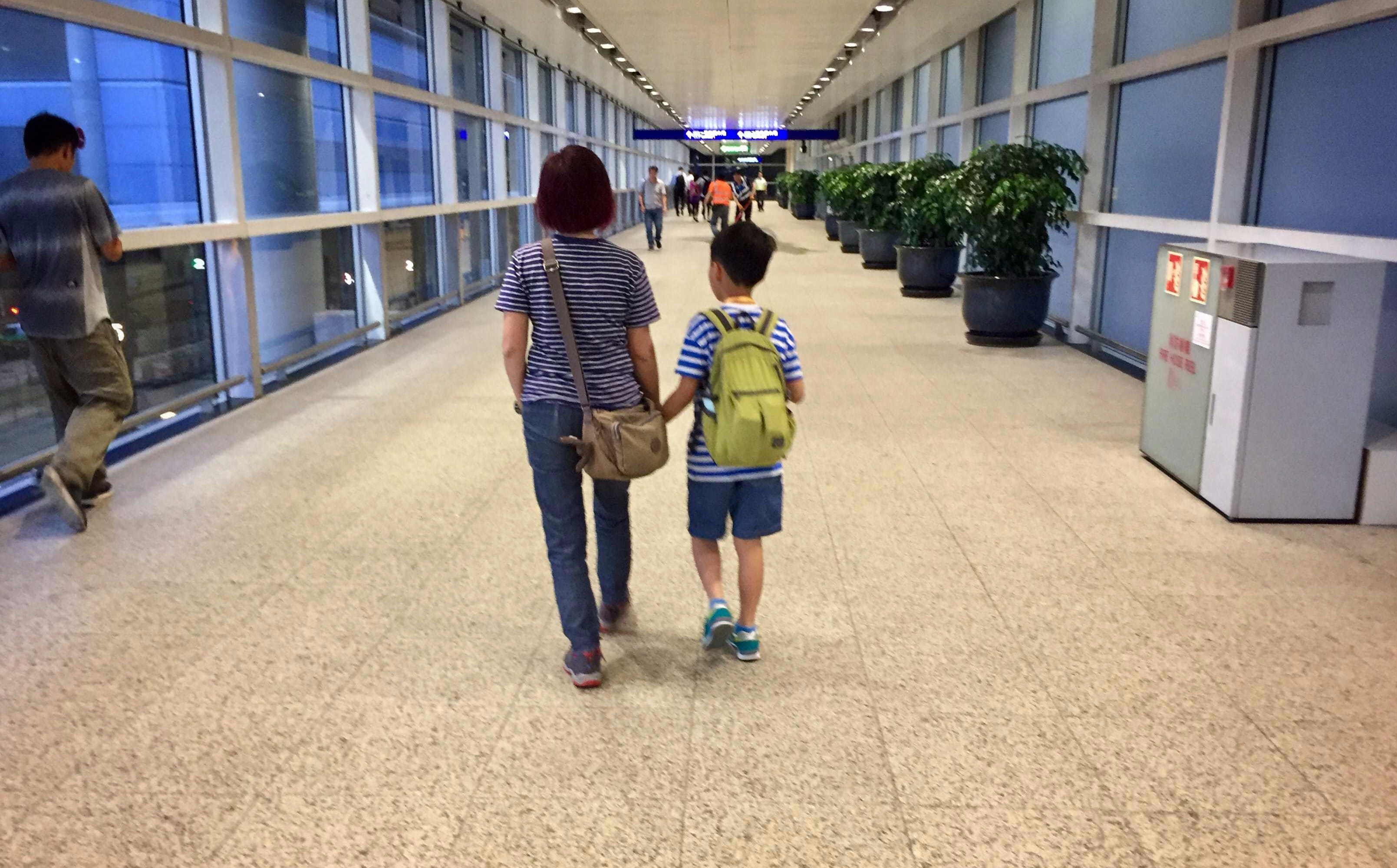 Arrived at Hong Kong International Airport