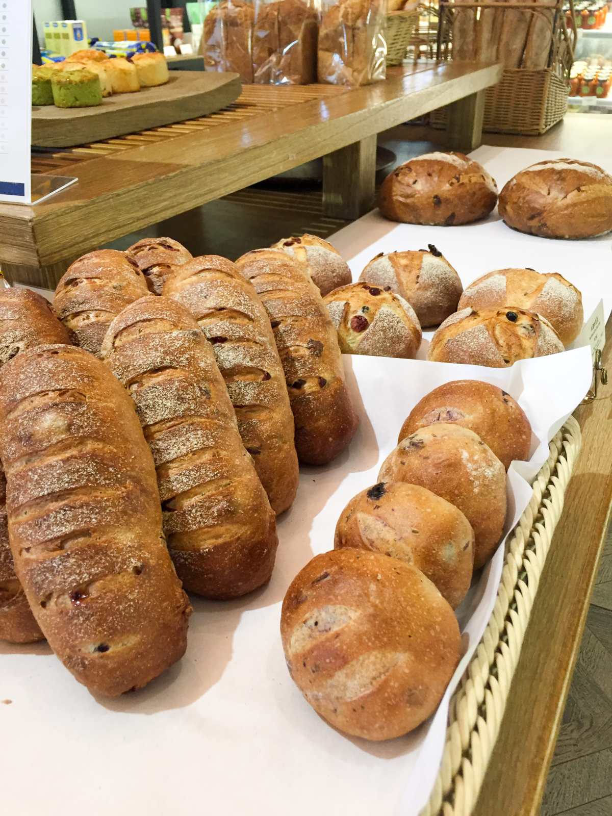 Variety of European Breads