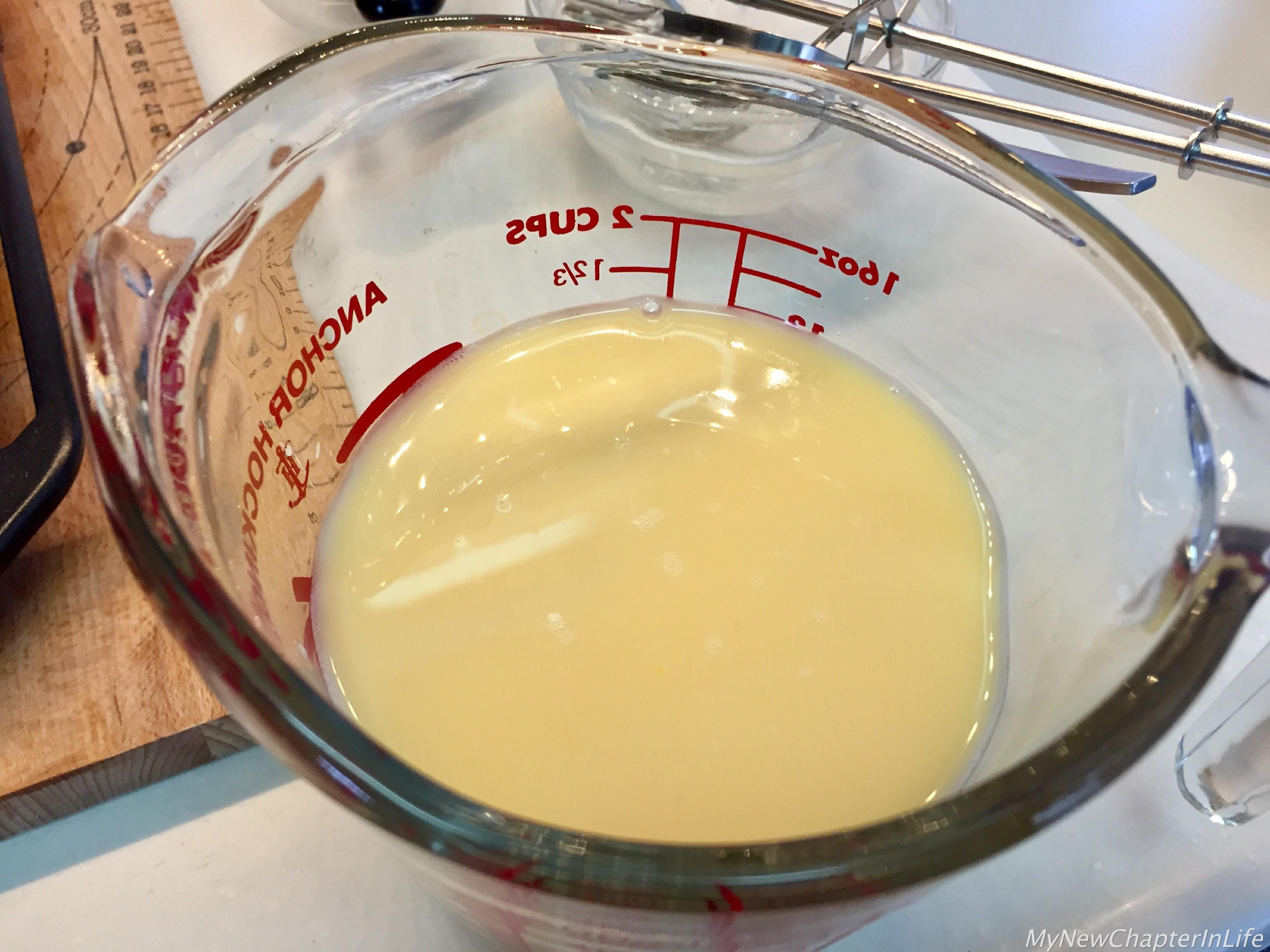 Egg-tart filling