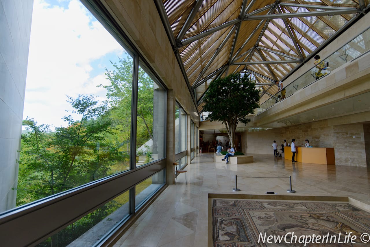 Floor Mosaic depicting Dionysos's Discovery of Ariadne on Naxos at B1F