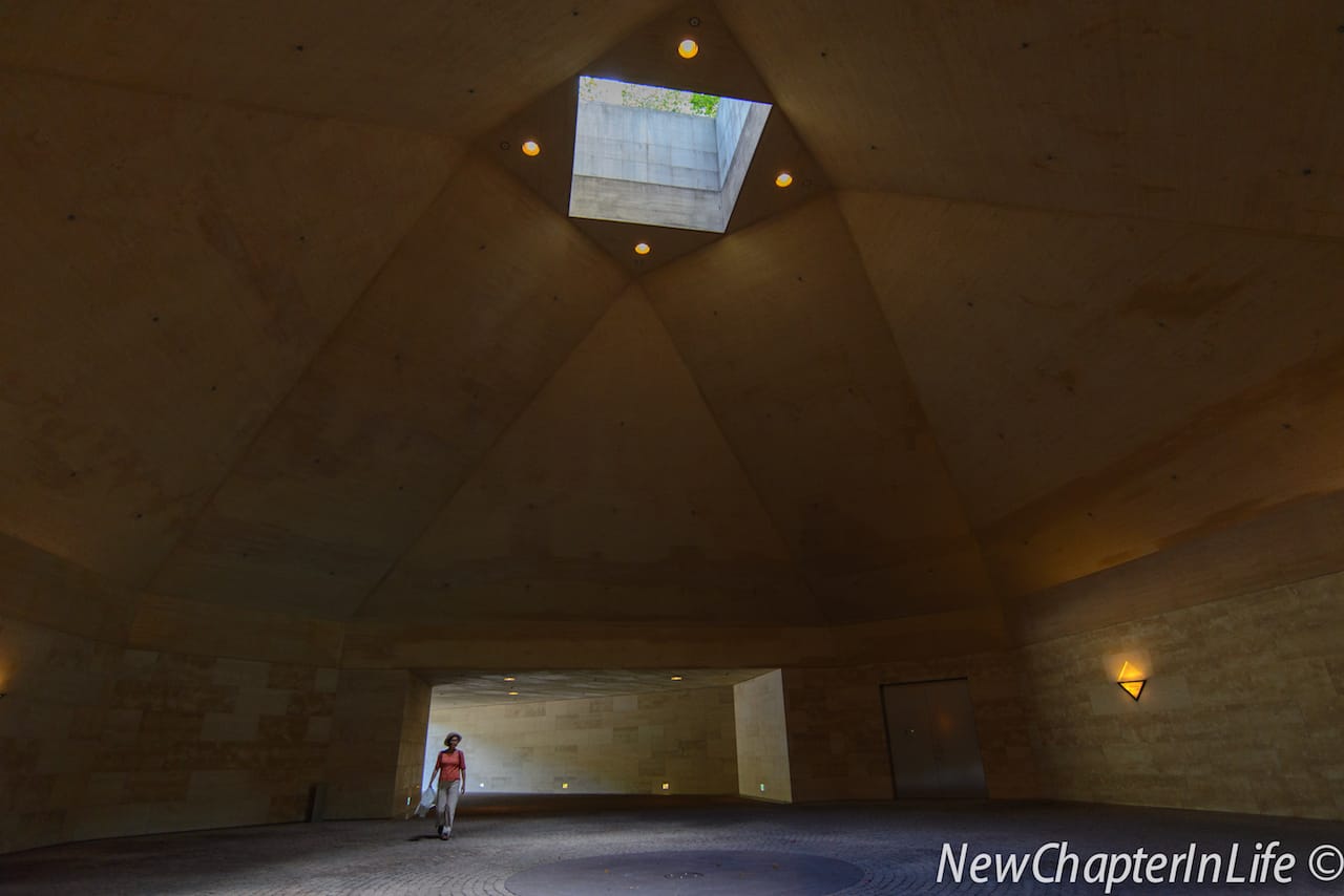 The Rotary of the Museum at B1F - Used for Electric Cart Stop in summer and rainy days