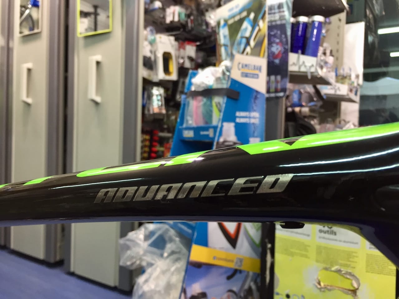 2019 Giant TCR Advanced 1-KOM Top Tube