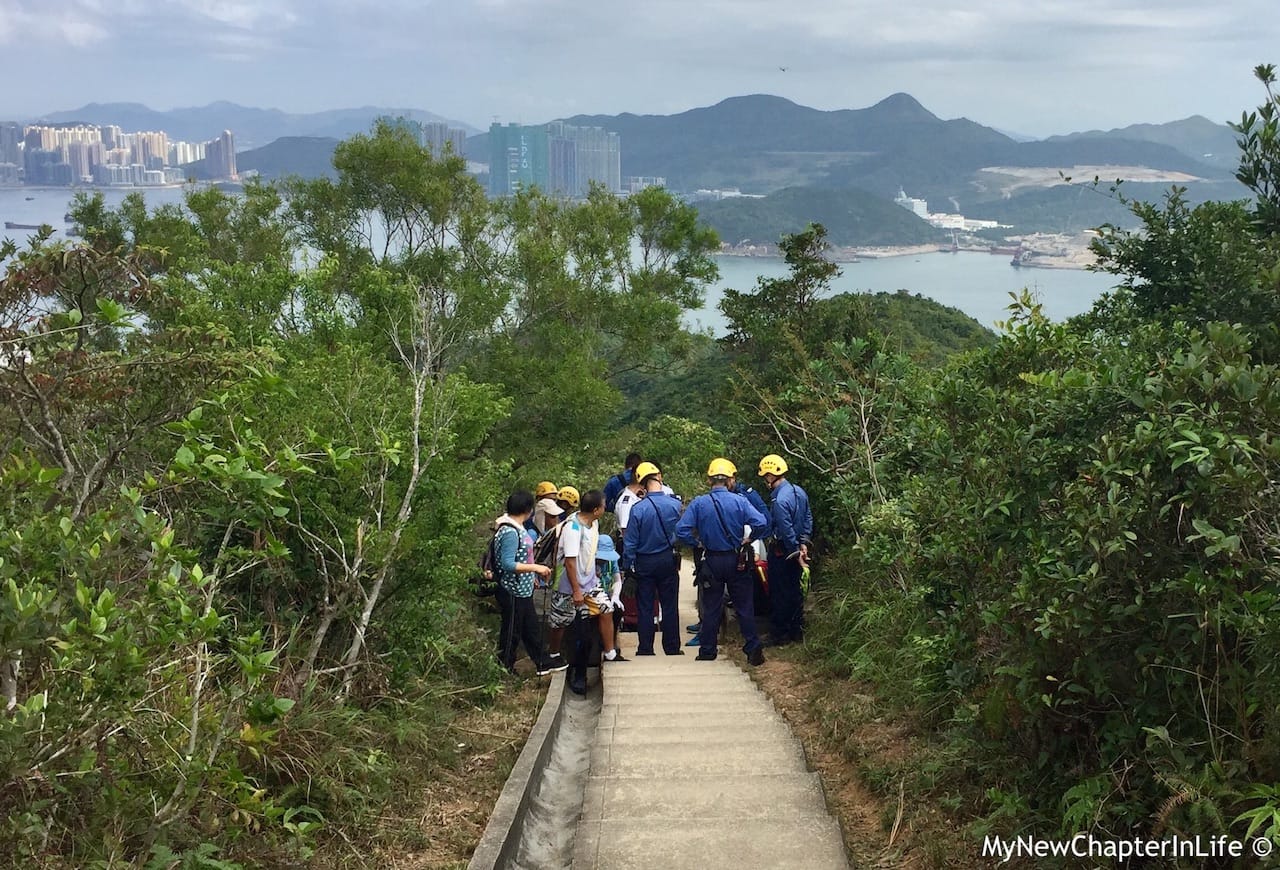 Emergency Rescue team swiftly arrived at the scene