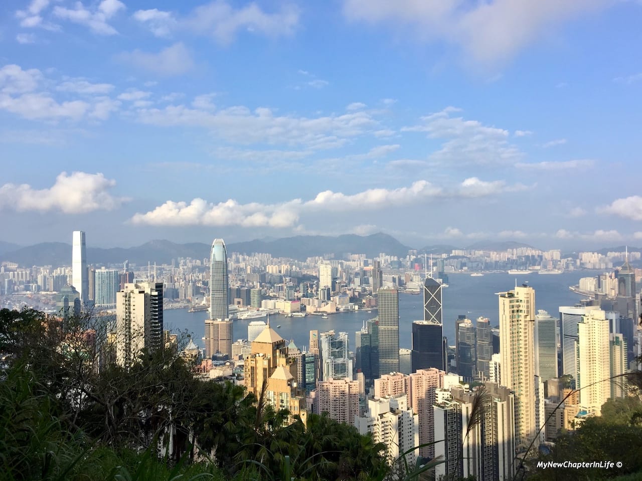 獅子亭上香港美景 The best shot of Hong Kong at the Lion Pavilion